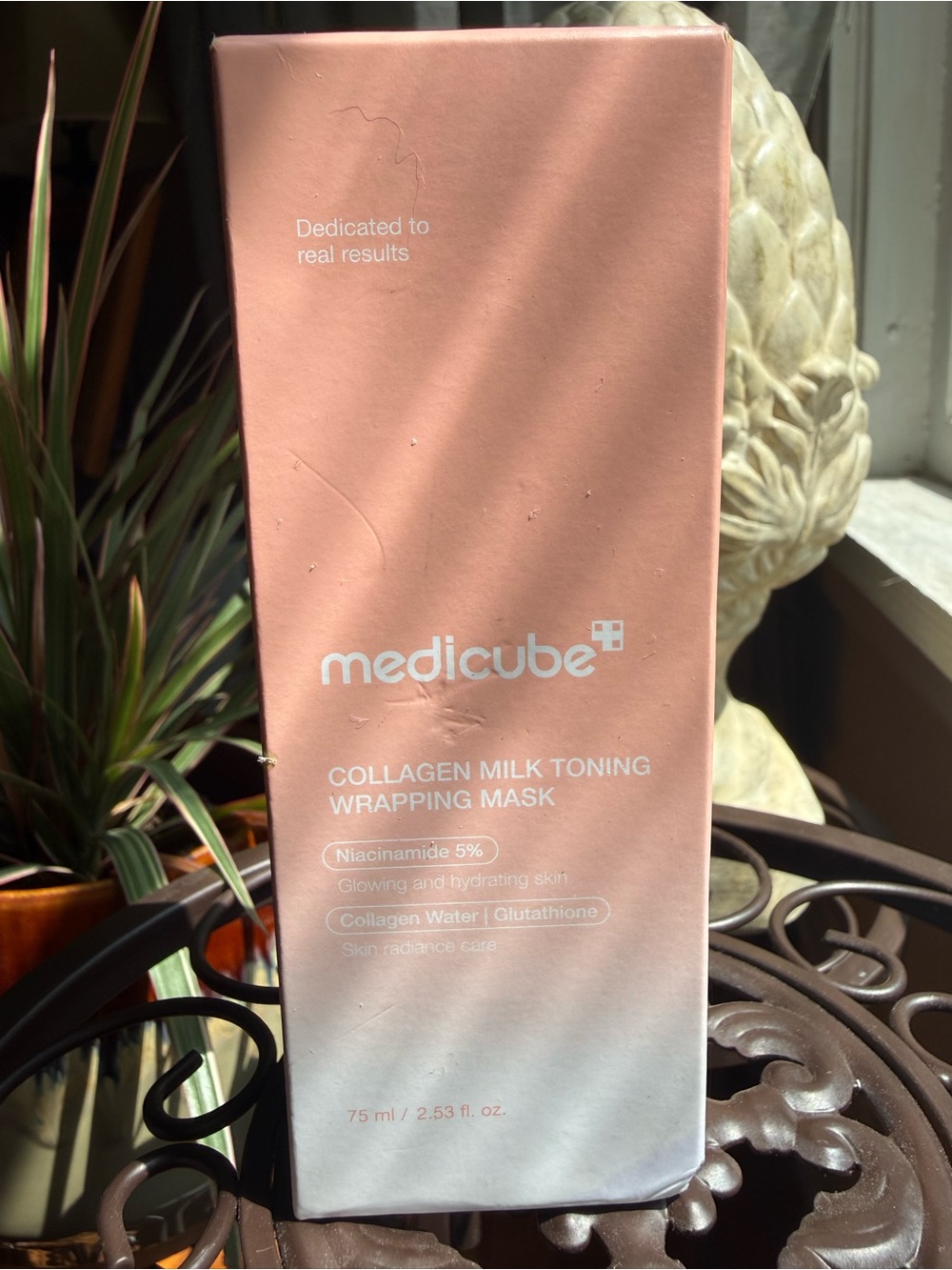 Medicube Collagen Milk Toning Wrapping Mask - Pink